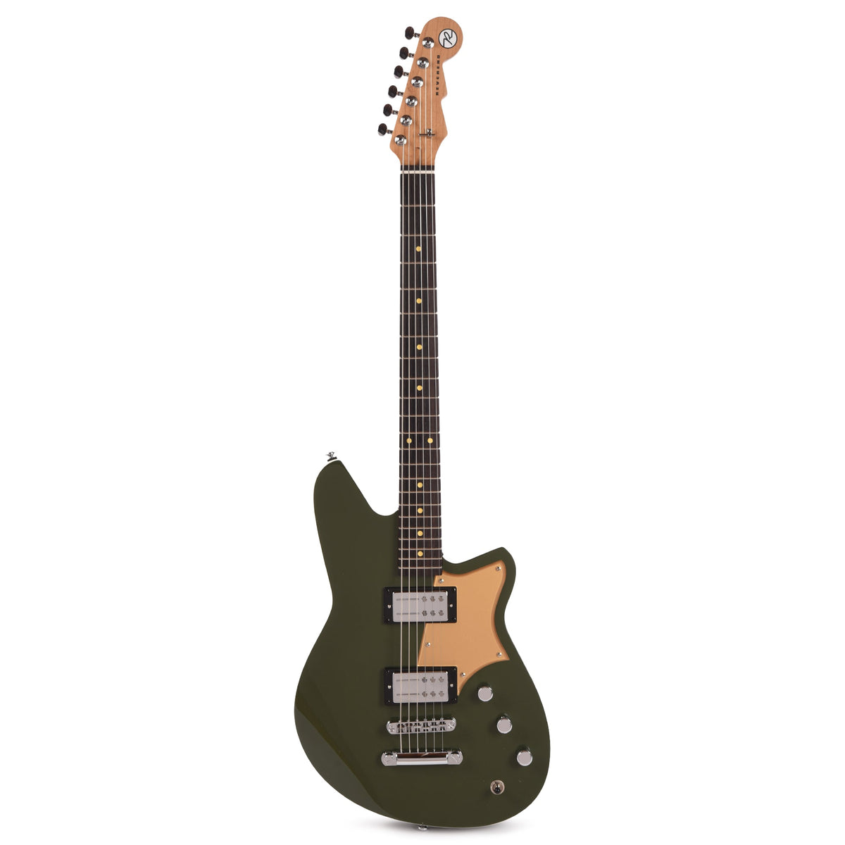 Reverend Descent RA Army Green - View 4 | MusicMarket