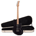 Reverend Descent RA Baritone Midnight Black Hardshell Case Bundle - MusicMarket