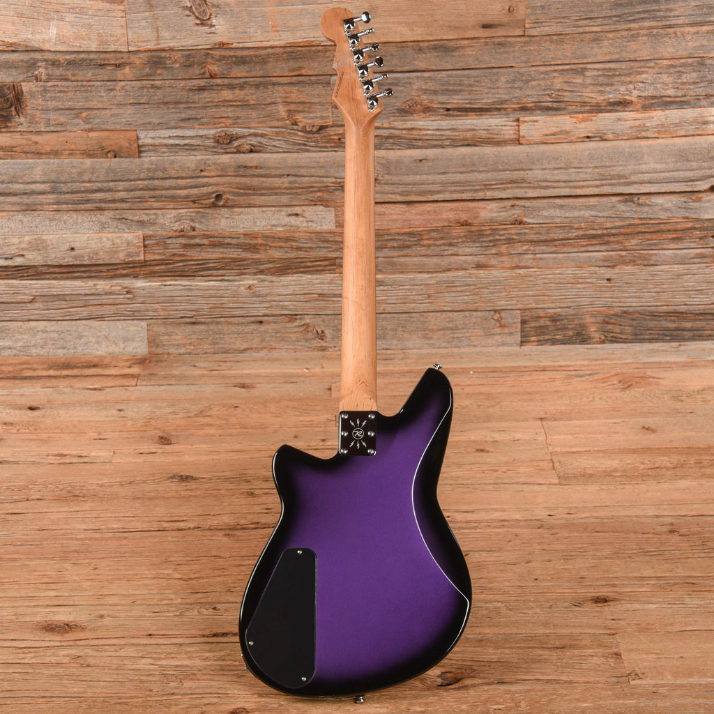 Reverend Descent RA Baritone Purple Burst 2023 - View 5 | MusicMarket