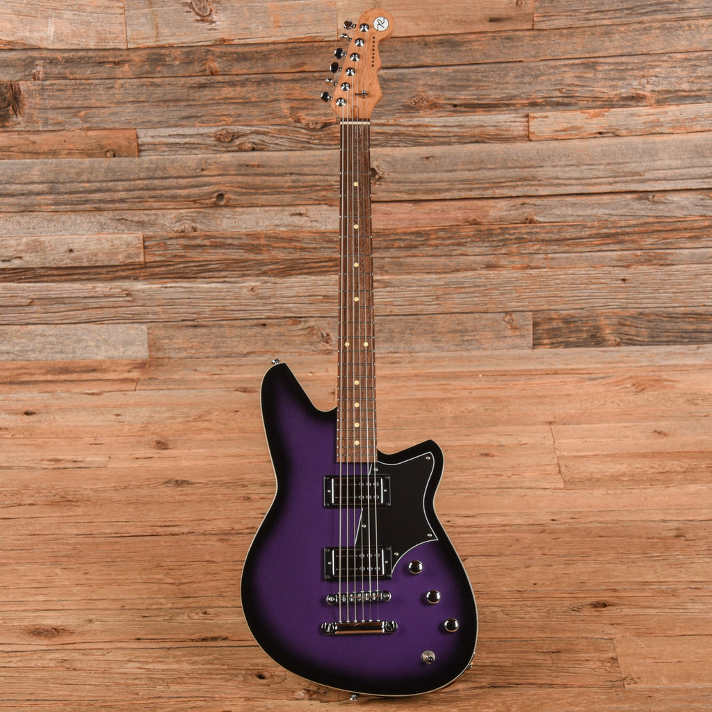 Reverend Descent RA Baritone Purple Burst 2023 - View 4 | MusicMarket