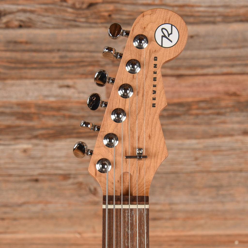 Reverend Descent RA Baritone Purple Burst 2023 - View 6 | MusicMarket