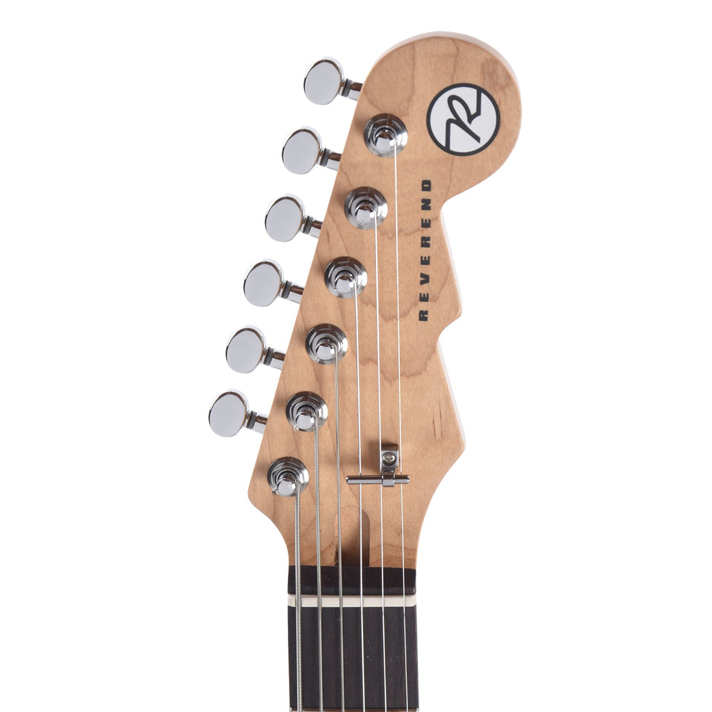 Reverend Descent RA Periwinkle Burst - View 6 | MusicMarket