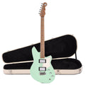Reverend Descent W Baritone Oceanside Green Hardshell Case Bundle - MusicMarket