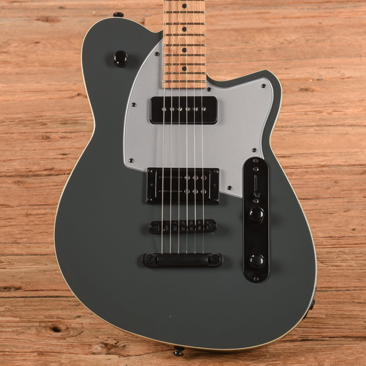 Reverend Double Agent OG Battleship Gray - MusicMarket