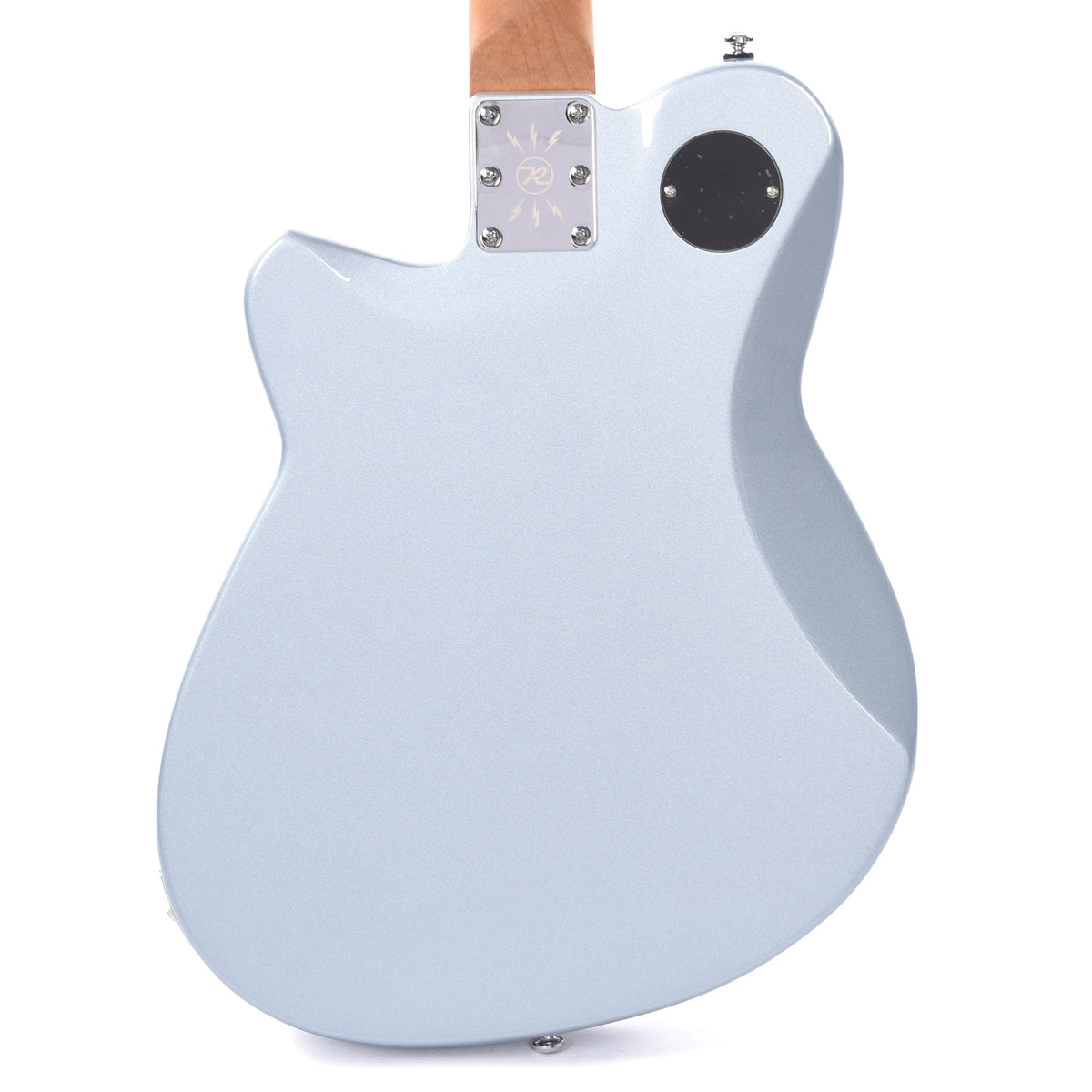 Reverend Double Agent OG Metallic Silver Freeze - View 3 | MusicMarket