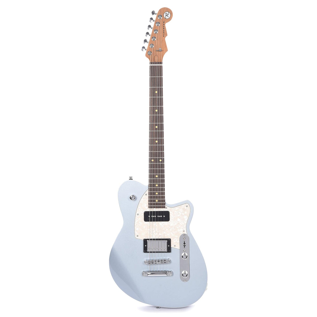 Reverend Double Agent OG Metallic Silver Freeze - View 4 | MusicMarket