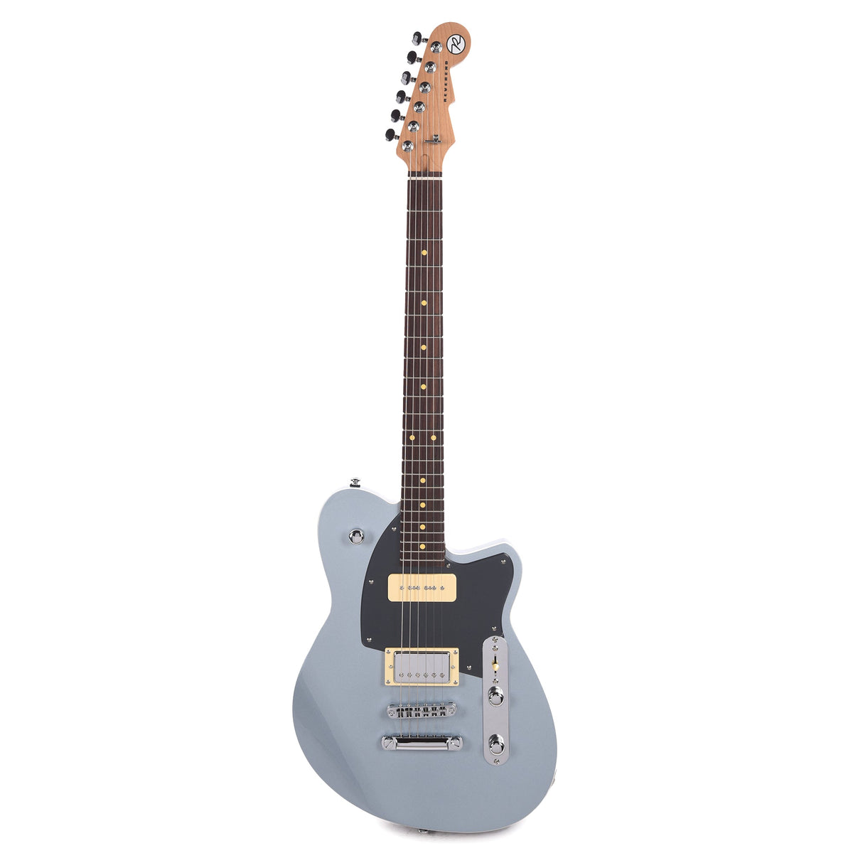 Reverend Double Agent OG Metallic Silver Freeze - View 4 | MusicMarket