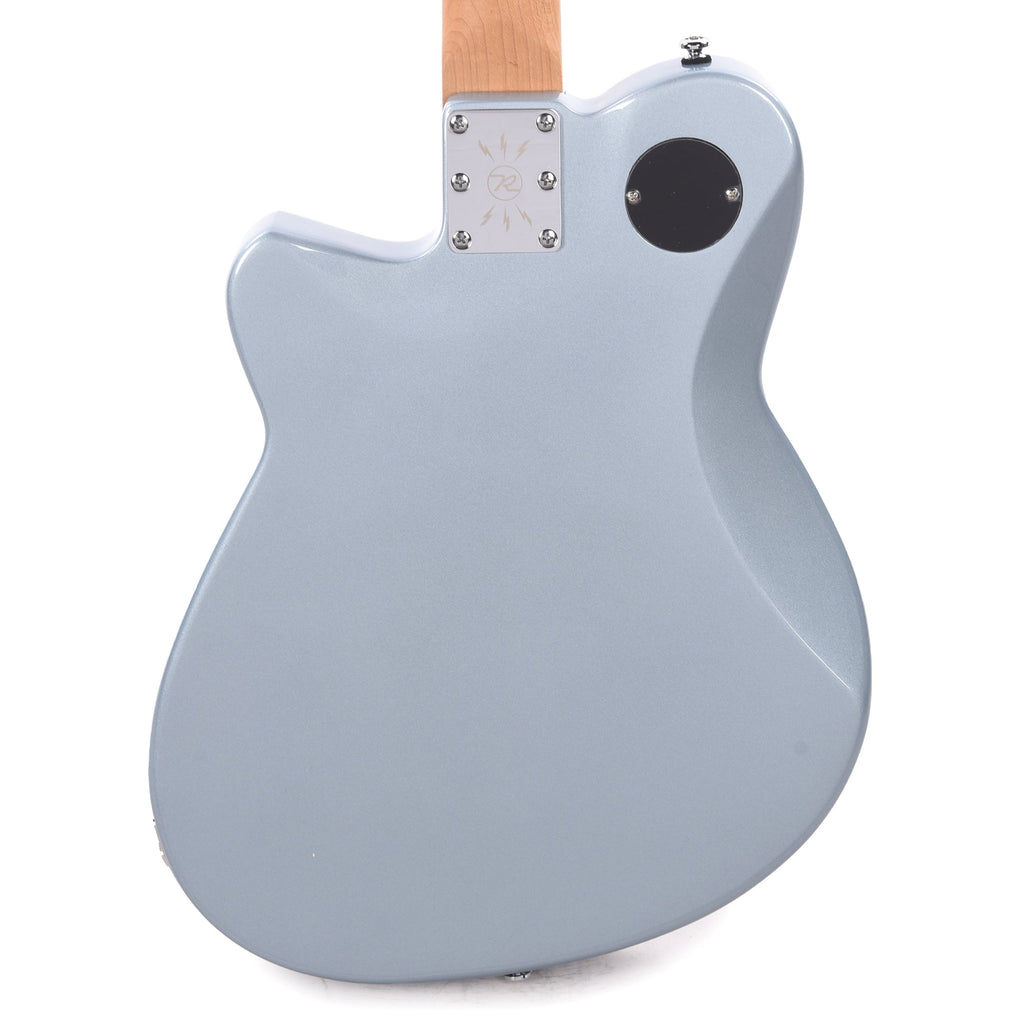 Reverend Double Agent OG Metallic Silver Freeze - View 3 | MusicMarket