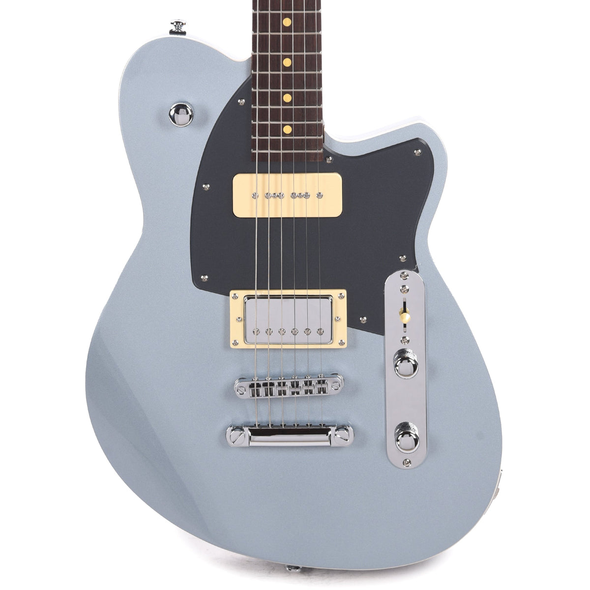 Reverend Double Agent OG Metallic Silver Freeze - MusicMarket
