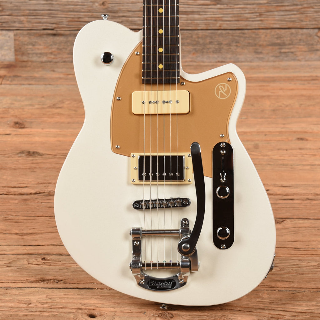Reverend Double Agent OG Pearl Edition Pearl White - MusicMarket