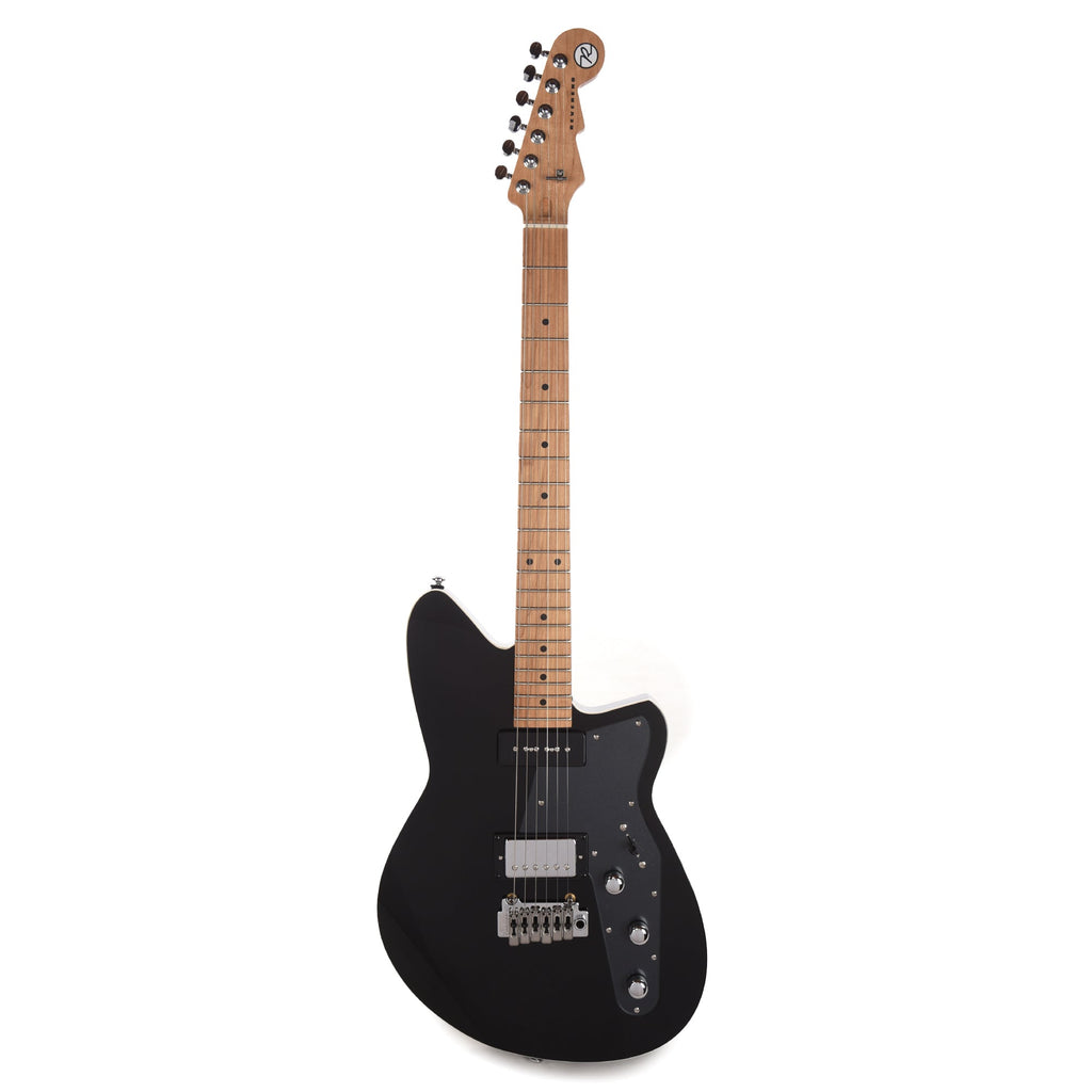 Reverend Double Agent W Midnight Black - View 4 | MusicMarket