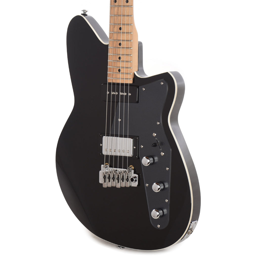 Reverend Double Agent W Midnight Black - View 2 | MusicMarket