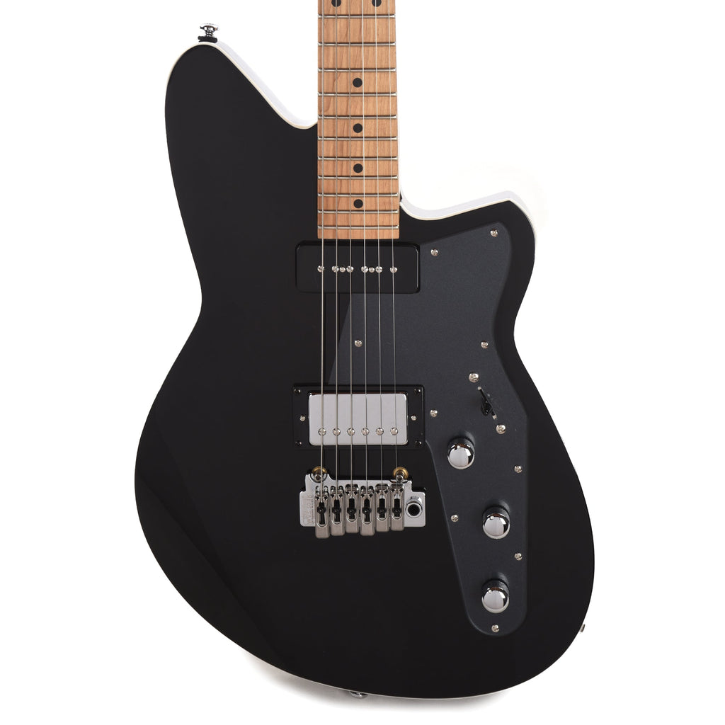 Reverend Double Agent W Midnight Black - MusicMarket