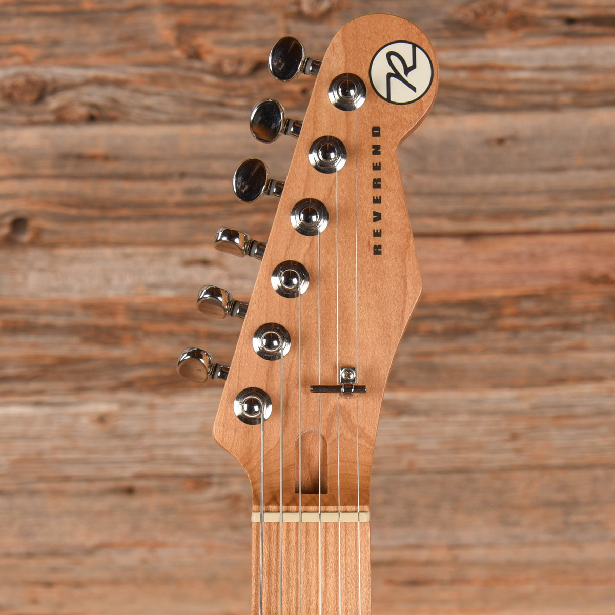 Reverend Greg Koch Signature Gristlemaster Wildwood Exclusive Transparent Black - View 6 | MusicMarket