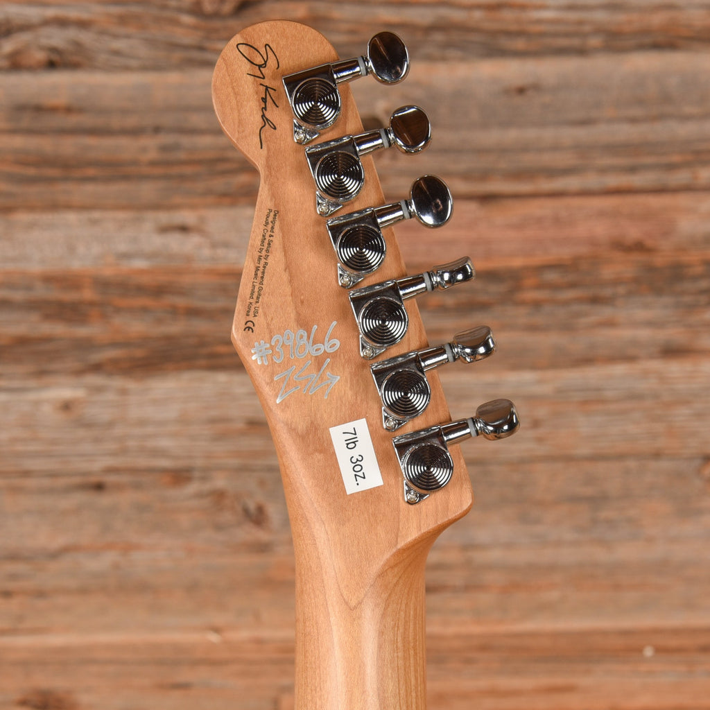 Reverend Greg Koch Signature Gristlemaster Wildwood Exclusive Transparent Black - View 7 | MusicMarket