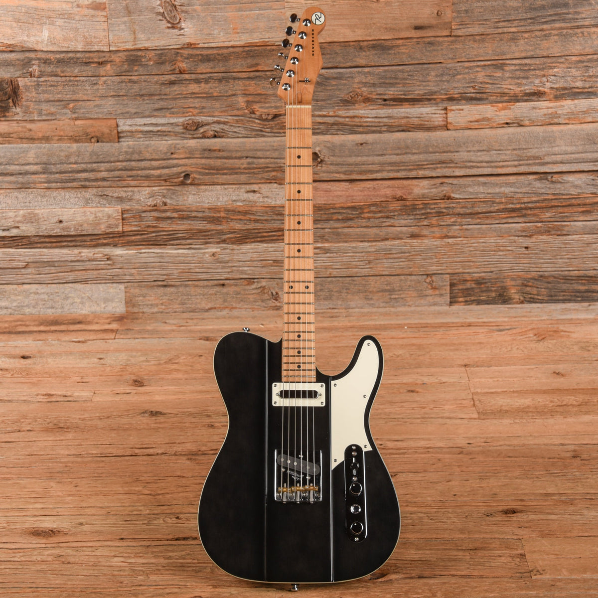 Reverend Greg Koch Signature Gristlemaster Wildwood Exclusive Transparent Black - View 4 | MusicMarket
