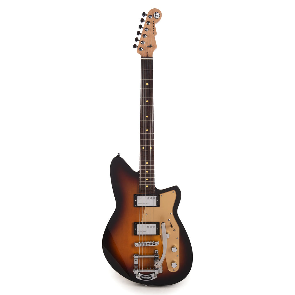 Reverend Jetstream HC w/Bigsby 3-Tone Burst - View 4 | MusicMarket