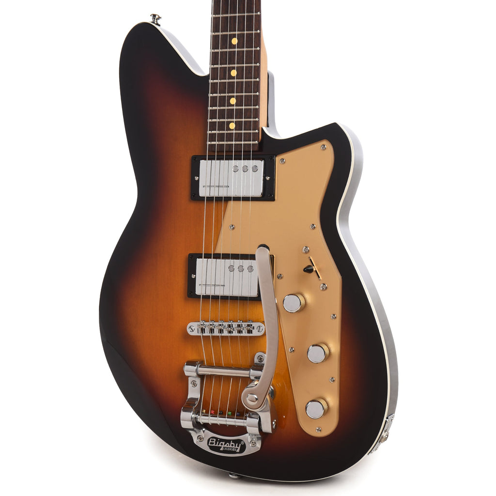 Reverend Jetstream HC w/Bigsby 3-Tone Burst - View 2 | MusicMarket