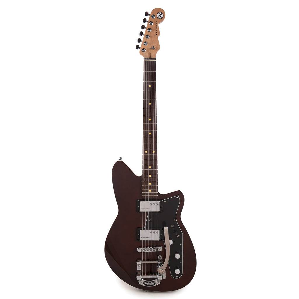 Reverend Jetstream HC w/Bigsby Dark Violin Brown - View 4 | MusicMarket