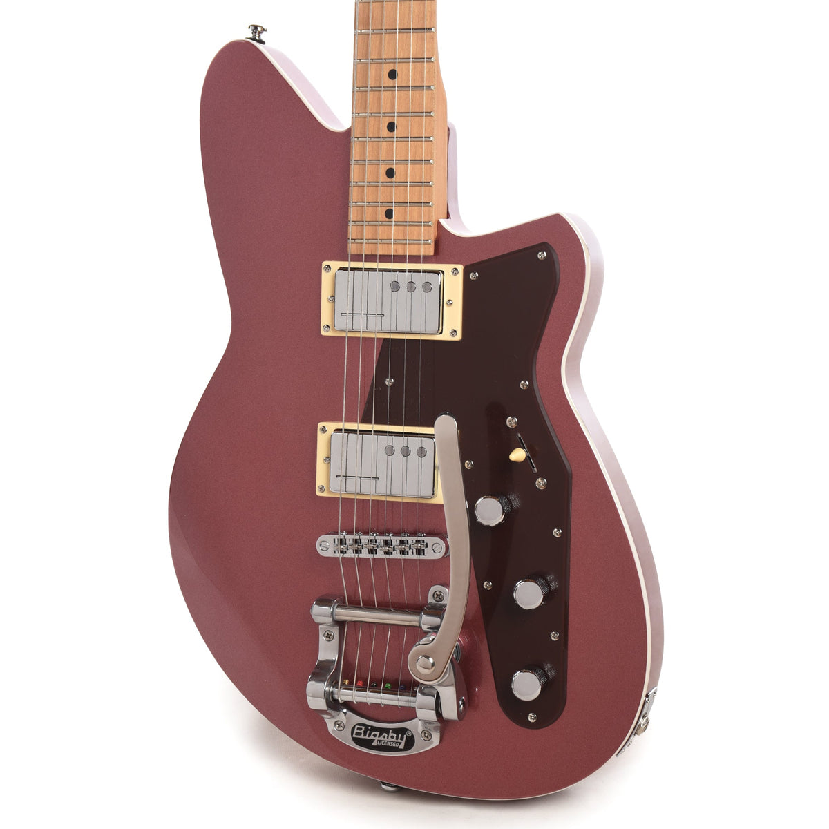 Reverend Jetstream HC w/Bigsby Mulberry Mist - View 2 | MusicMarket