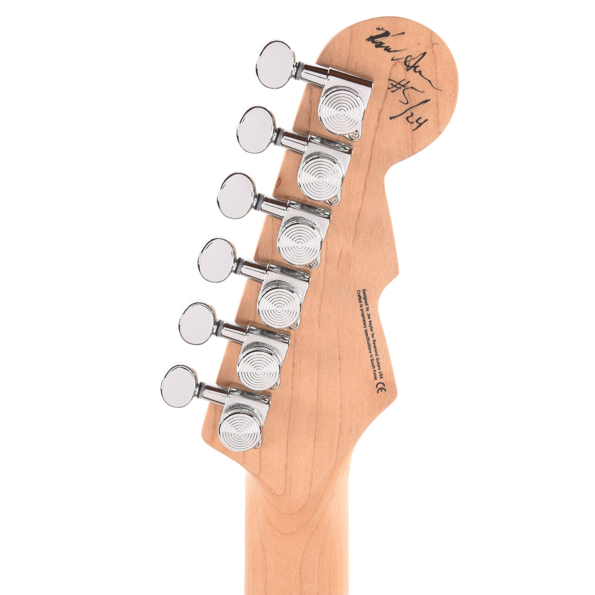 Reverend Ken's Special Midnight Black Electric Guitar - View 7 | MusicMarket