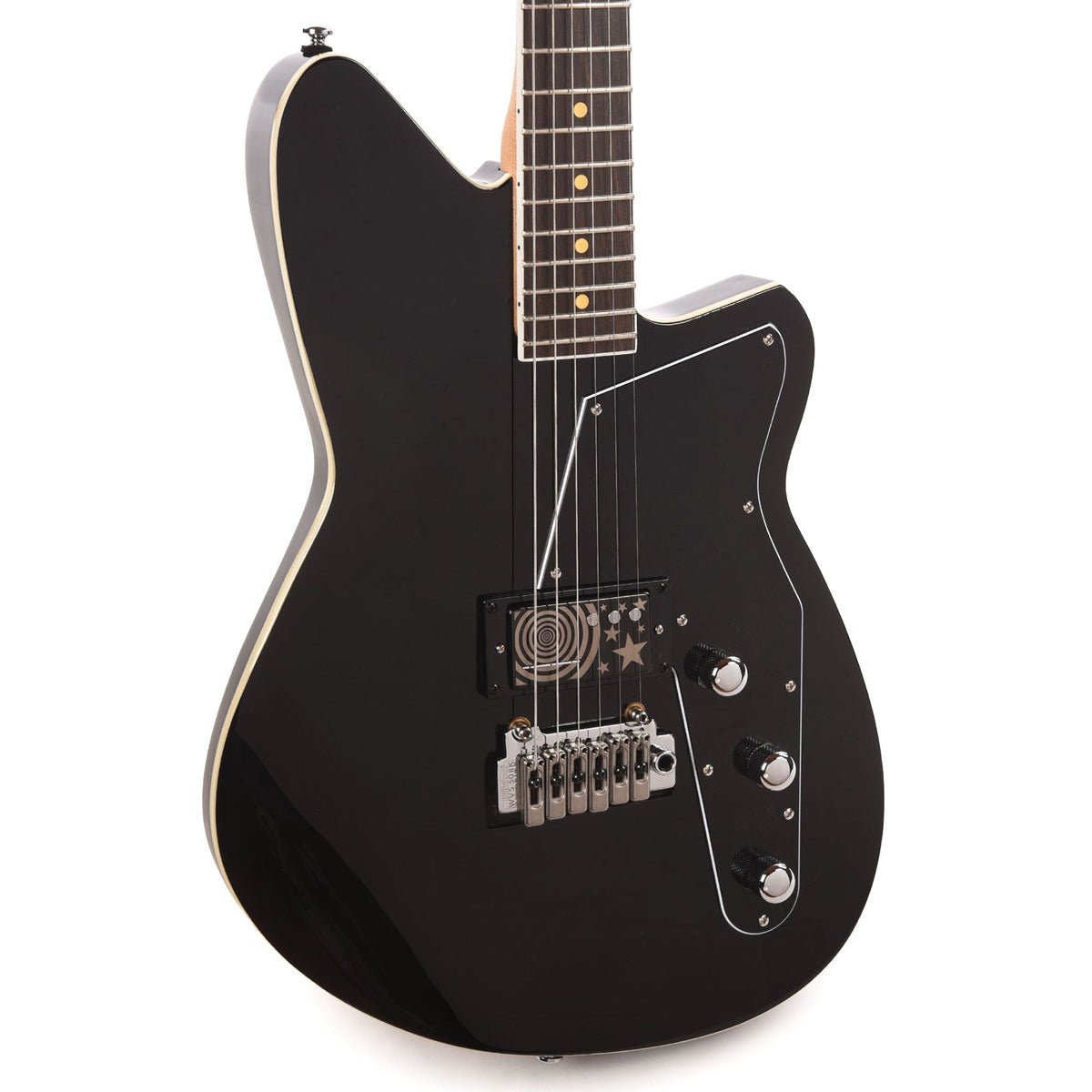 Reverend Ken's Special Midnight Black Electric Guitar - MusicMarket