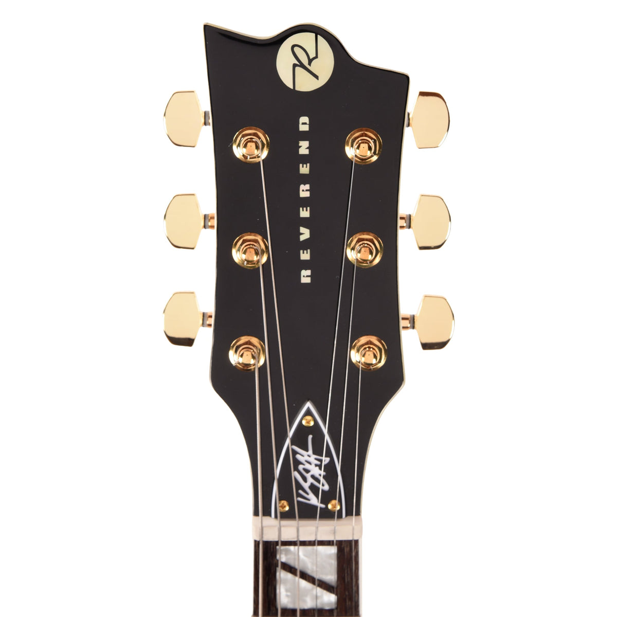 Reverend Kyle Shutt II Ice White Electric Guitar - View 6 | MusicMarket