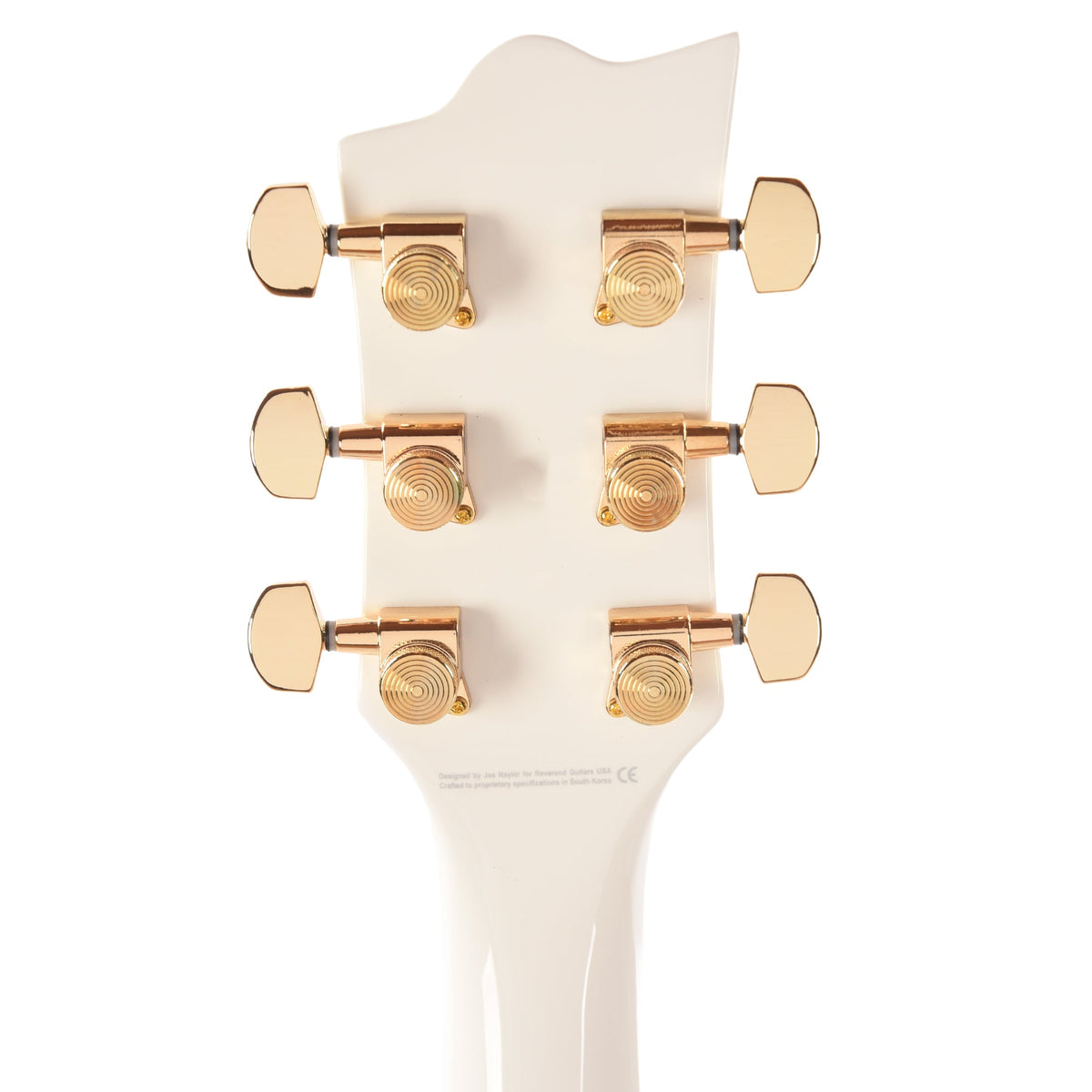 Reverend Kyle Shutt II Ice White Electric Guitar - View 7 | MusicMarket