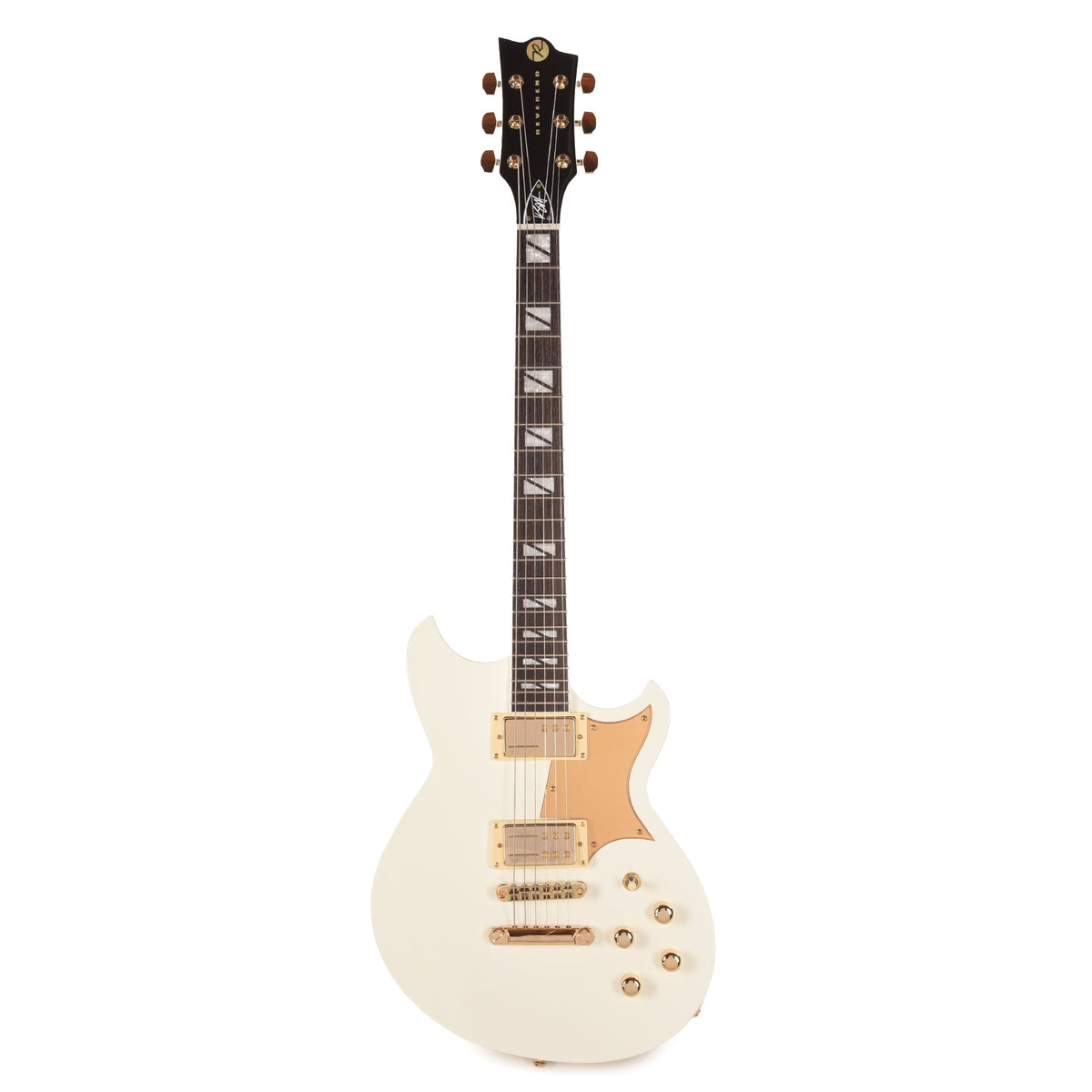 Reverend Kyle Shutt II Ice White Electric Guitar - View 4 | MusicMarket
