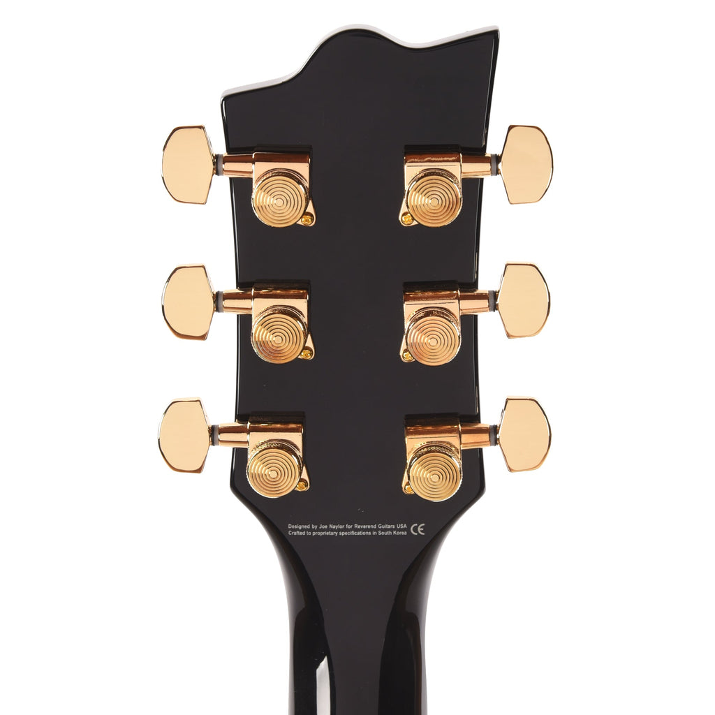 Reverend Kyle Shutt II Midnight Black Electric Guitar - View 6 | MusicMarket