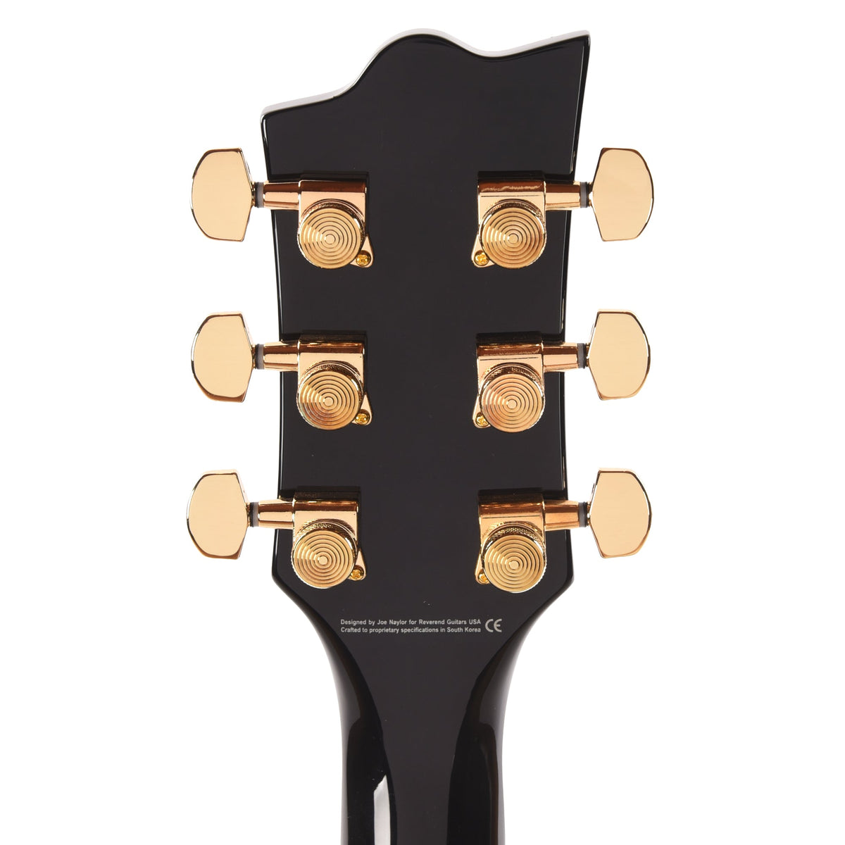 Reverend Kyle Shutt II Midnight Black Electric Guitar - View 6 | MusicMarket