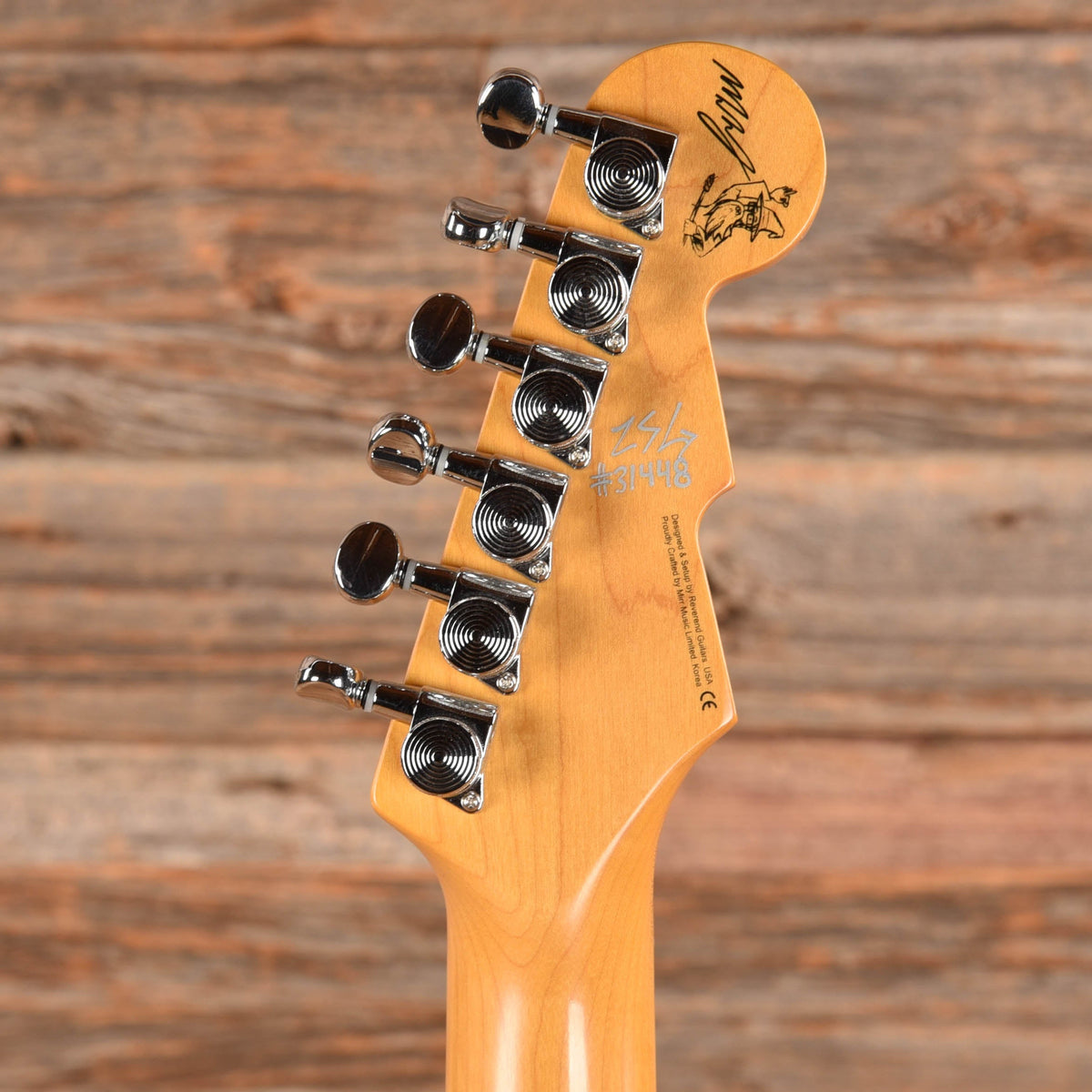 Reverend Matt West Signature Black - View 7 | MusicMarket