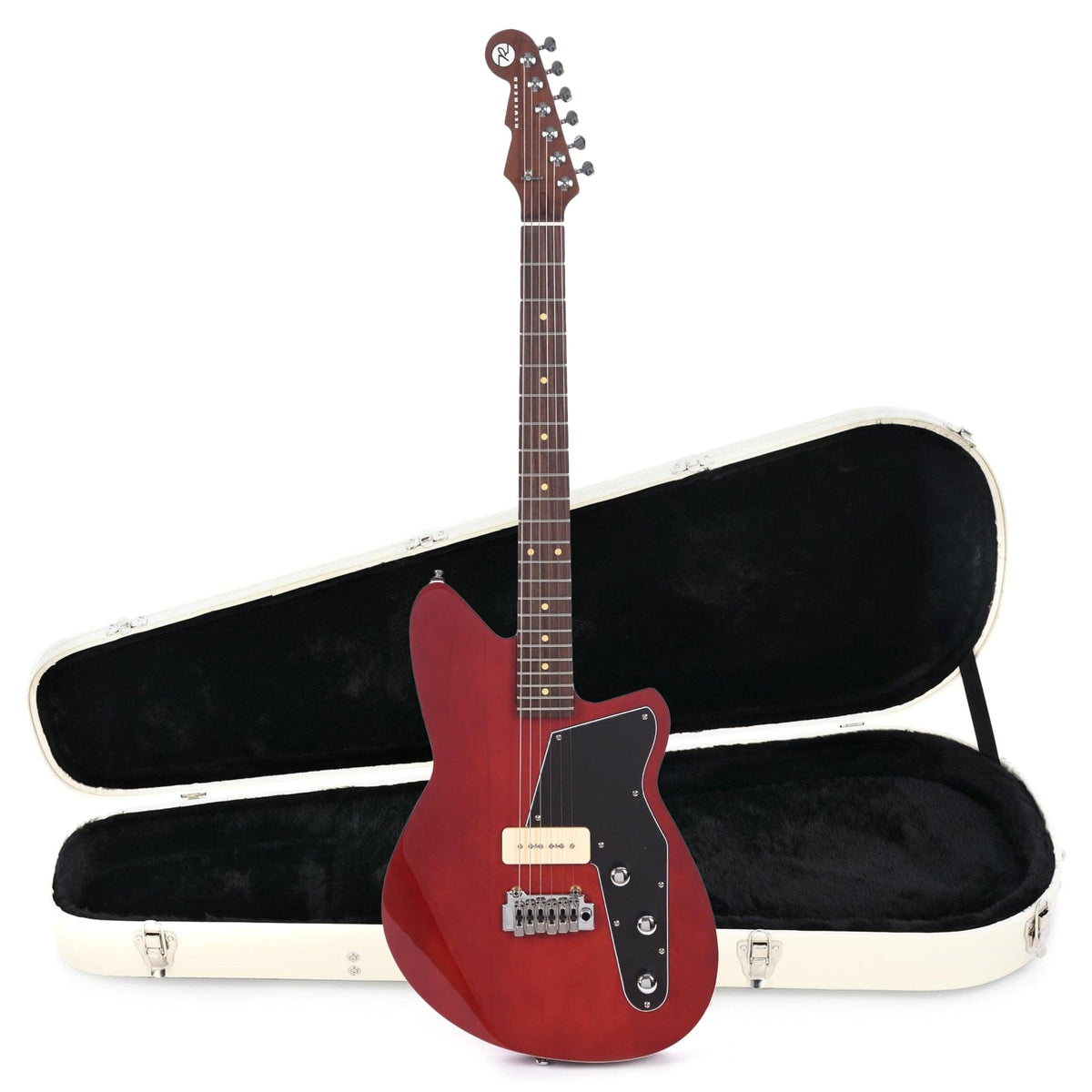 Reverend Matt West Signature Wine Red Hardshell Case Bundle - MusicMarket