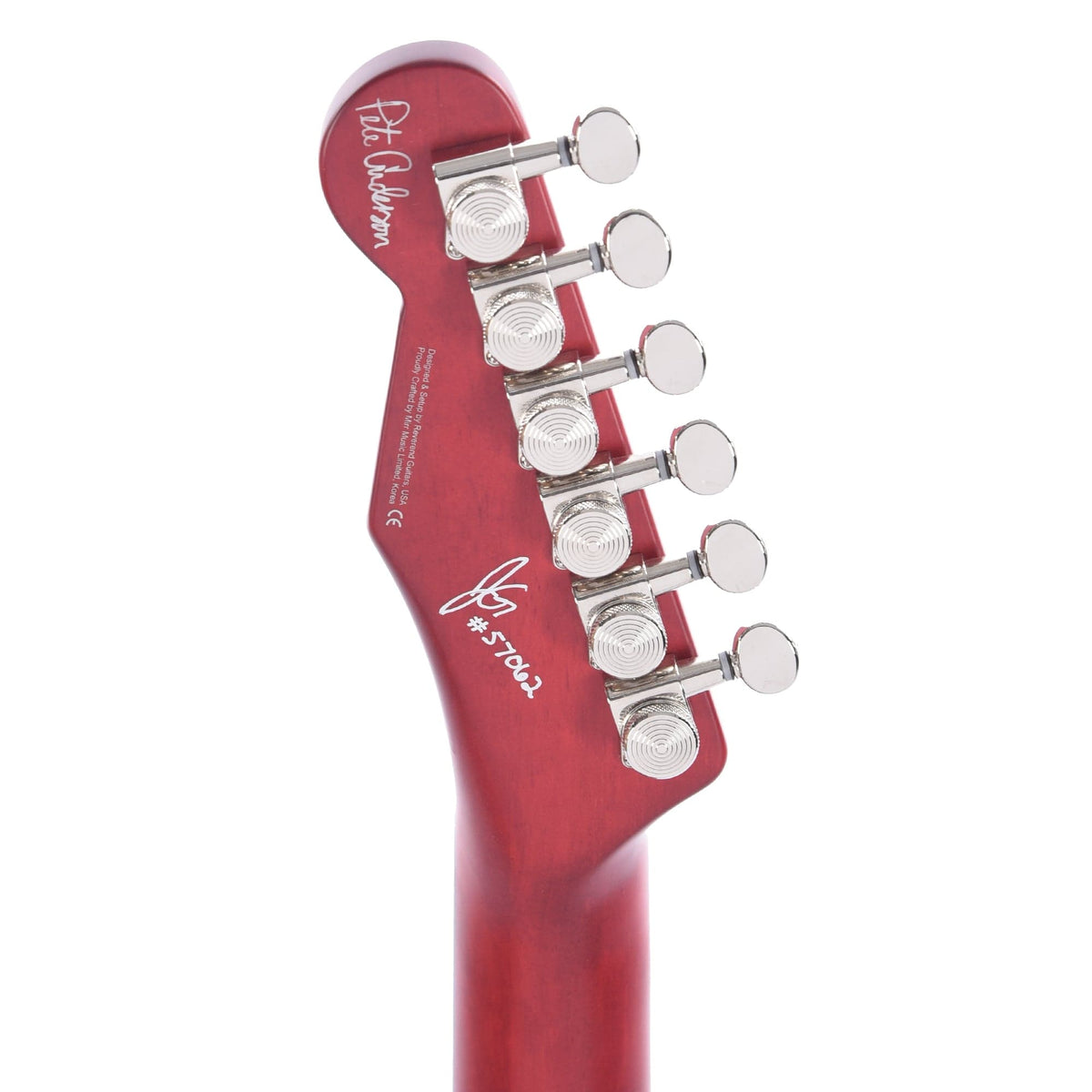 Reverend Pete Anderson Eastsider Custom Classic Cherry - View 7 | MusicMarket