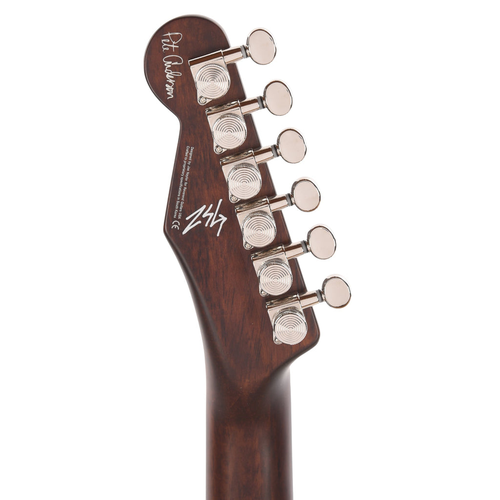 Reverend Pete Anderson Eastsider Custom Electric Guitar Dark Violin Brown - View 7 | MusicMarket