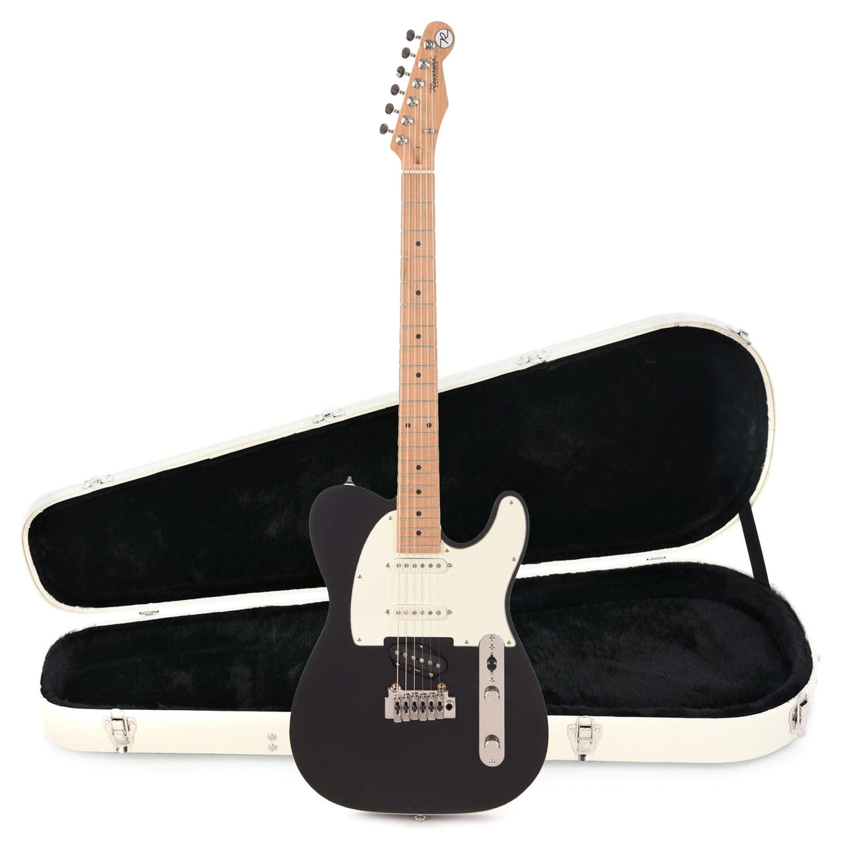 Reverend Pete Anderson Eastsider S Satin Black Hardshell Case Bundle - MusicMarket