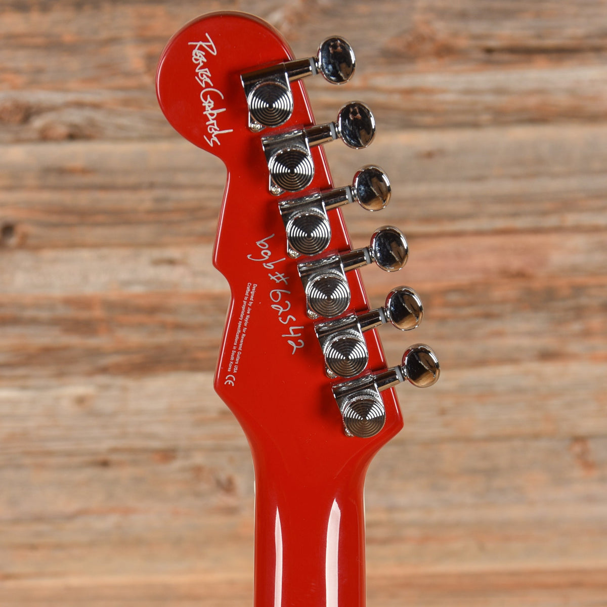 Reverend Reeves Gabrels Dirtbike Royale Royale Red - View 7 | MusicMarket