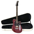 Reverend Reeves Gabrels Signature RG-SUS Sustainiac Wine Dark Sea Hardshell Case Bundle - MusicMarket