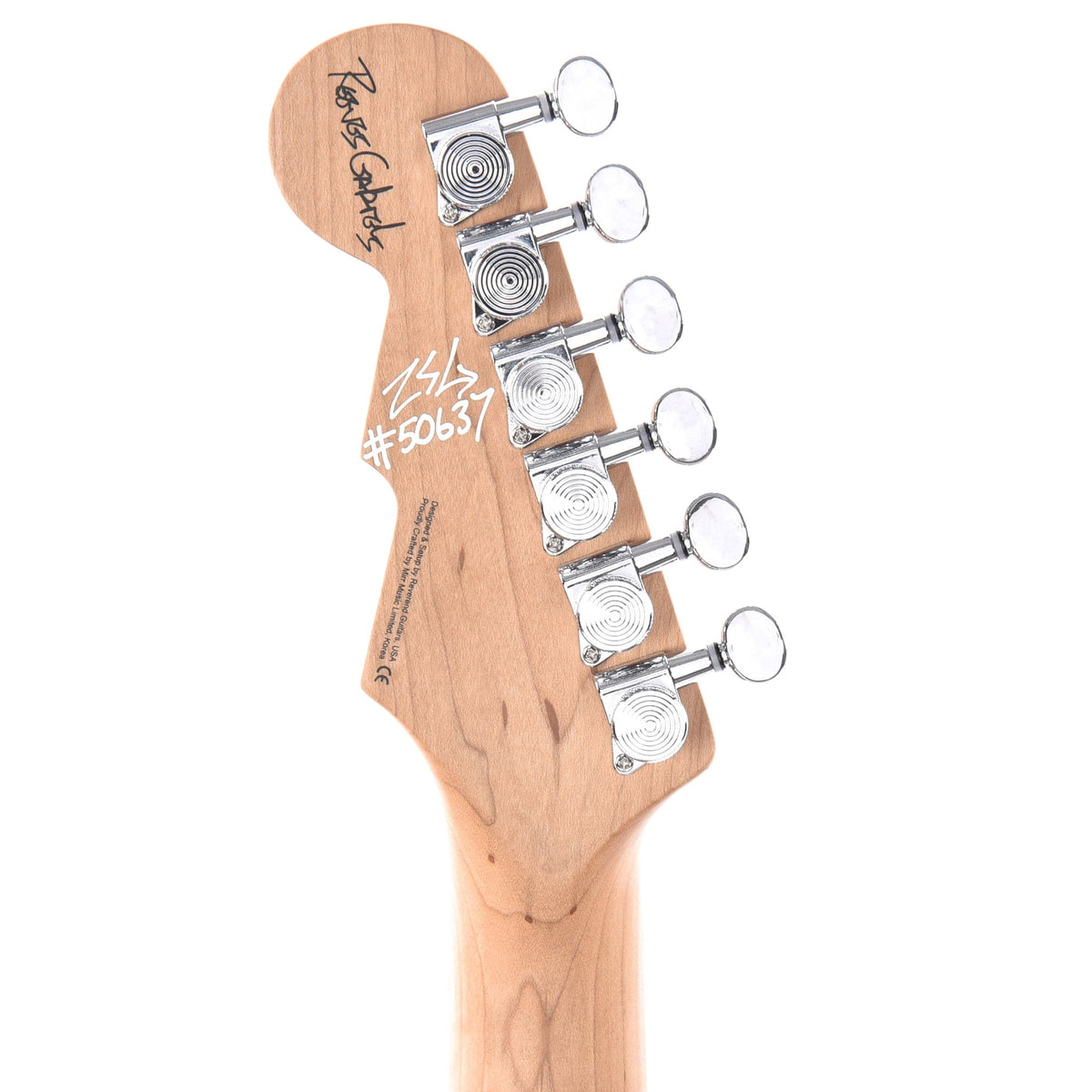Reverend Reeves Gabrels Signature Sustainiac Venetian Gold - View 7 | MusicMarket