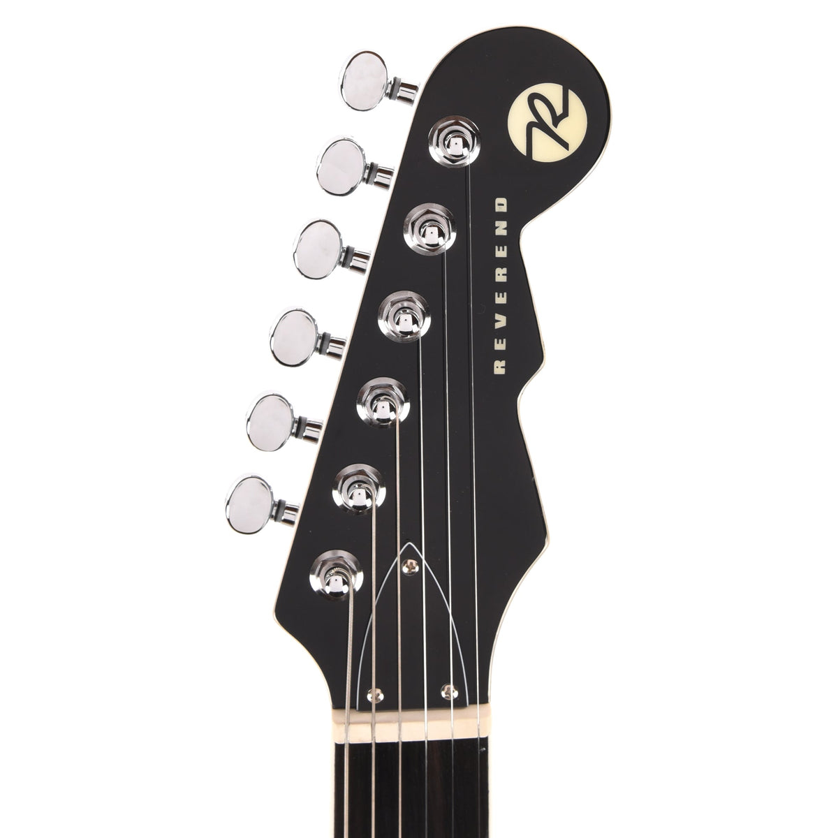 Reverend Reeves Gabrels Spacehawk Supreme Electric Guitar Metallic Silver Freeze - View 6 | MusicMarket