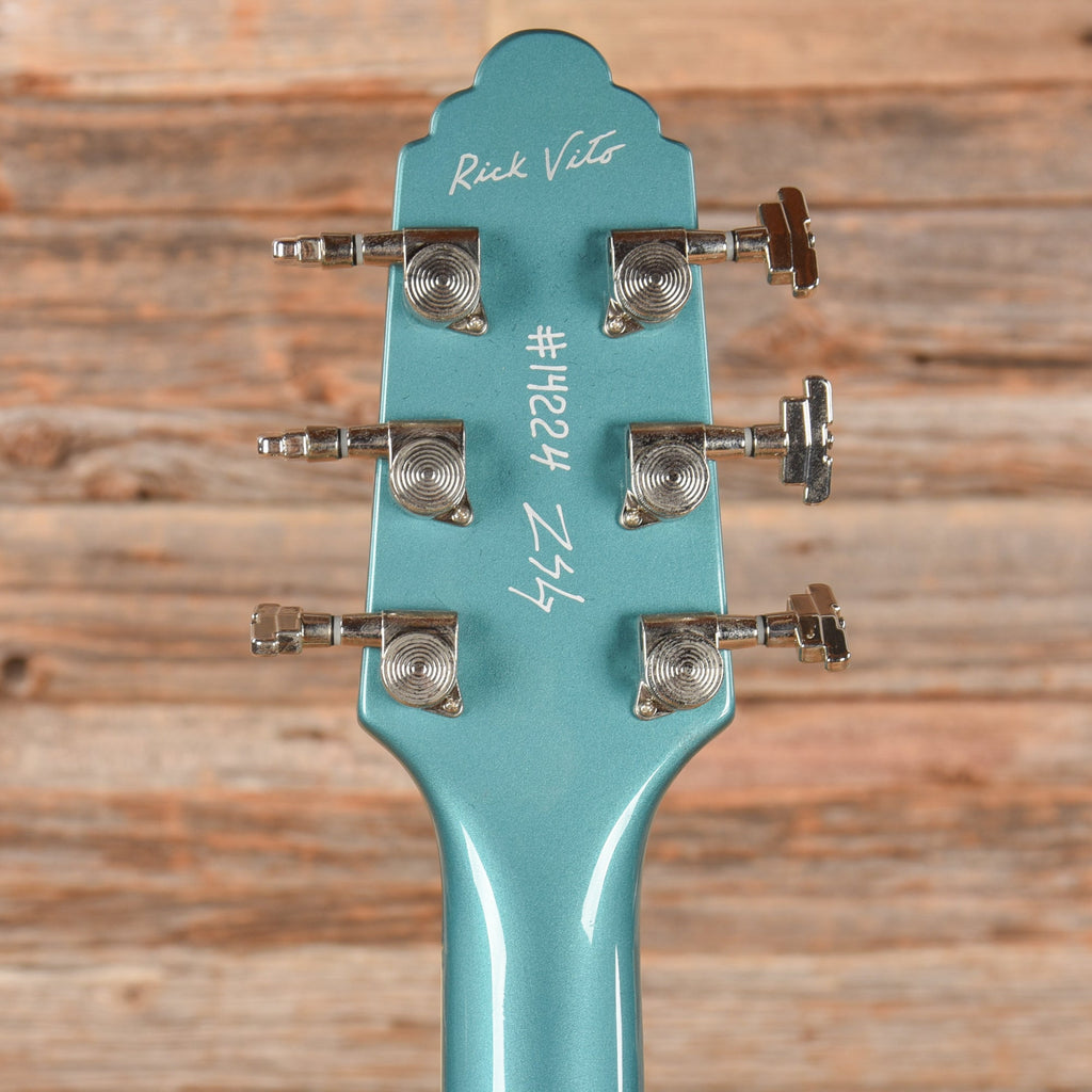 Reverend Rick Vito Signature Deep Sea Blue 2012 - View 7 | MusicMarket