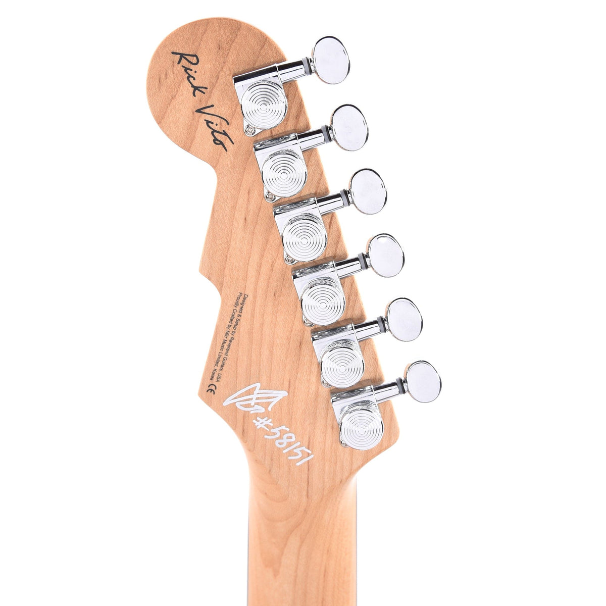 Reverend Rick Vito Soul Agent Orchid Pink - View 7 | MusicMarket