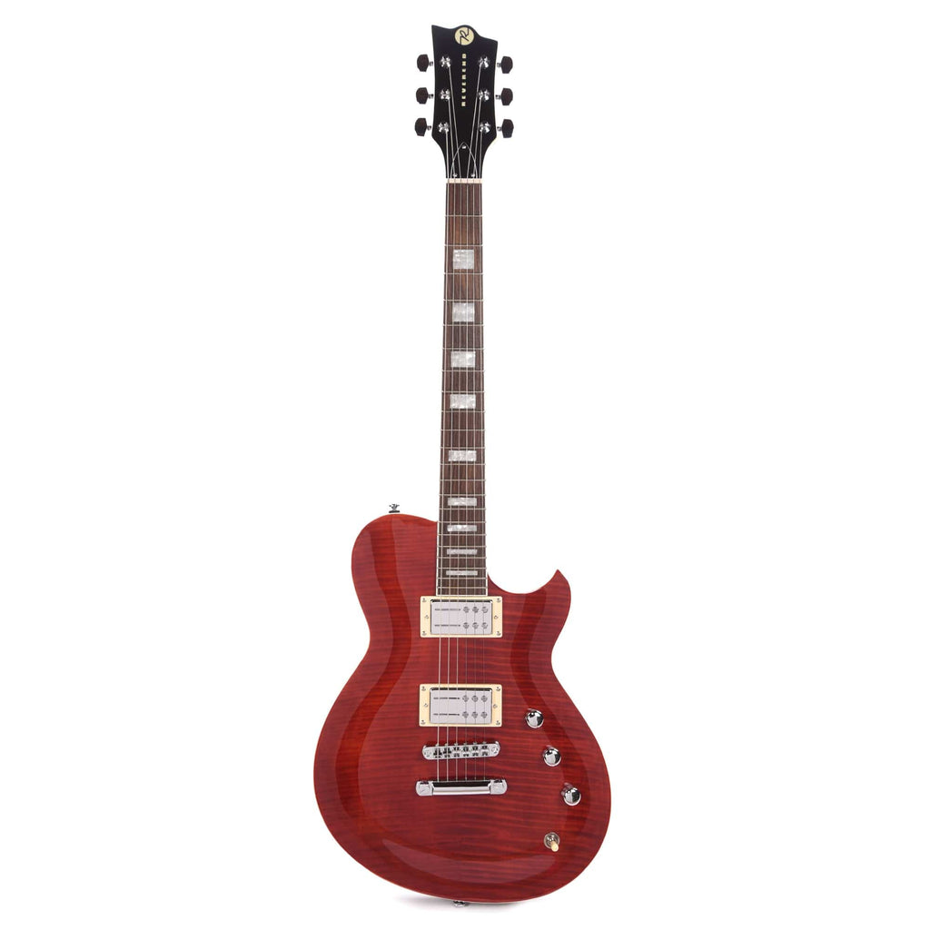 Reverend Roundhouse RA FM Trans Wine Red - View 4 | MusicMarket