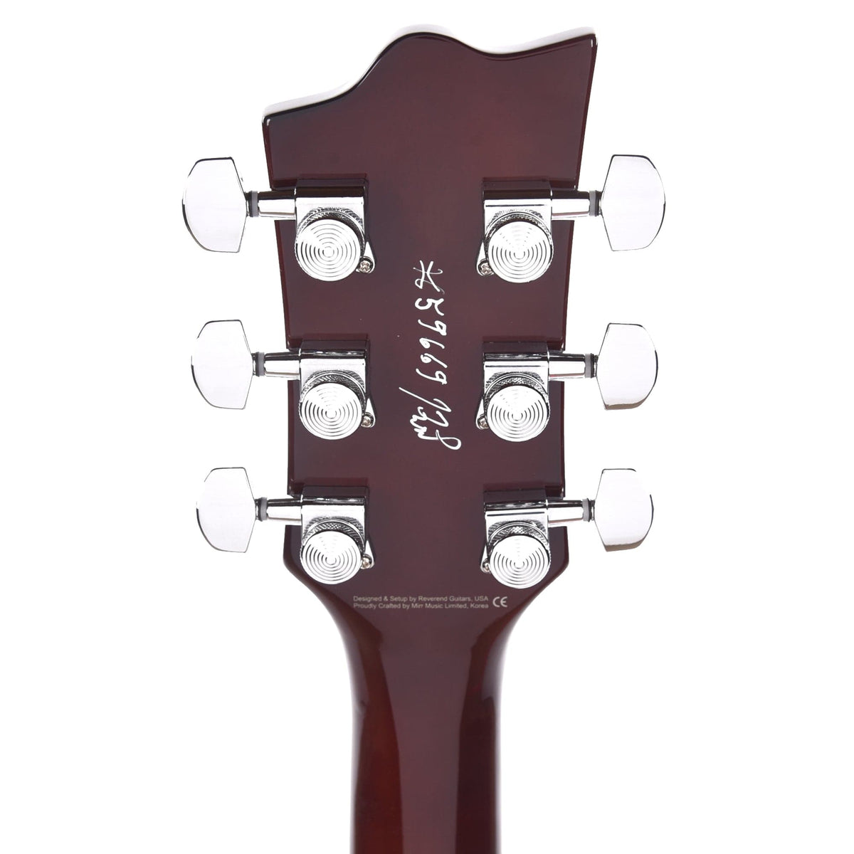 Reverend Roundhouse RA FM Trans Wine Red - View 7 | MusicMarket