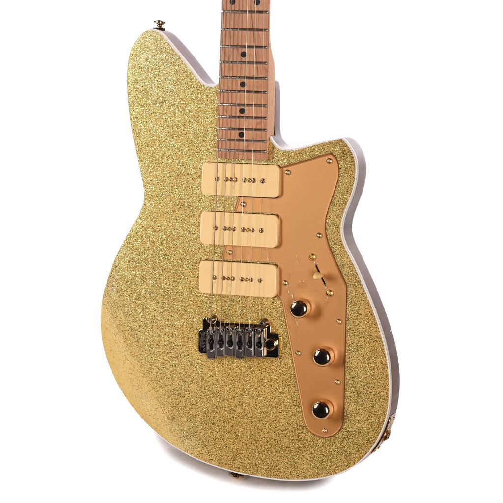 Reverend Ryan Malicsi Signature White Gold Sparkle - View 2 | MusicMarket