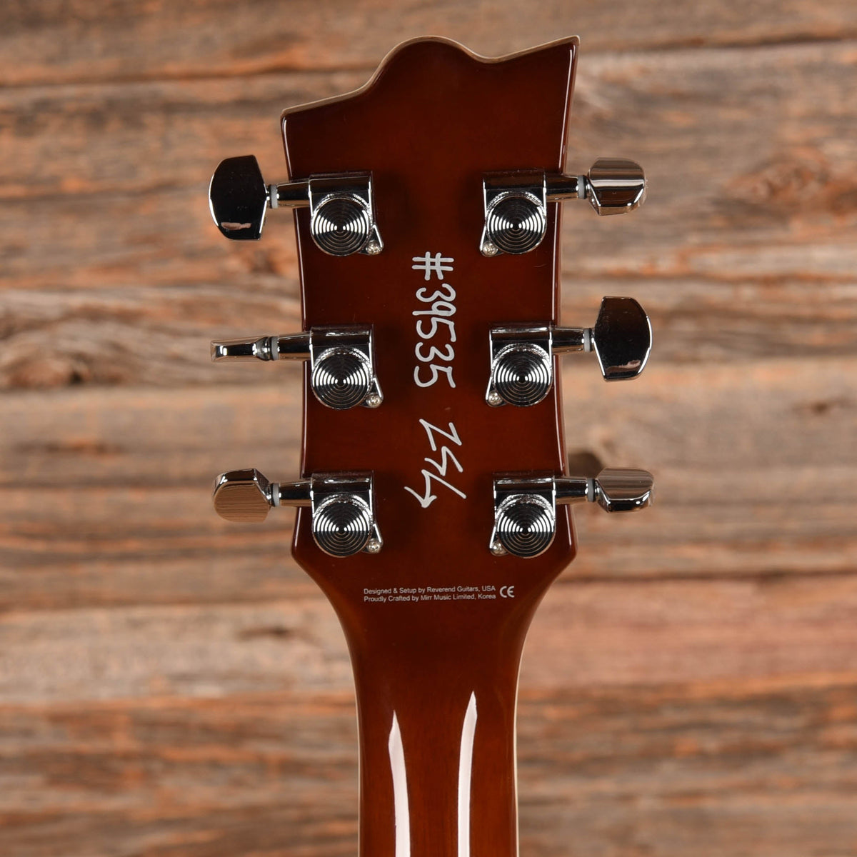 Reverend Sensei RA FM Violin Brown - View 7 | MusicMarket