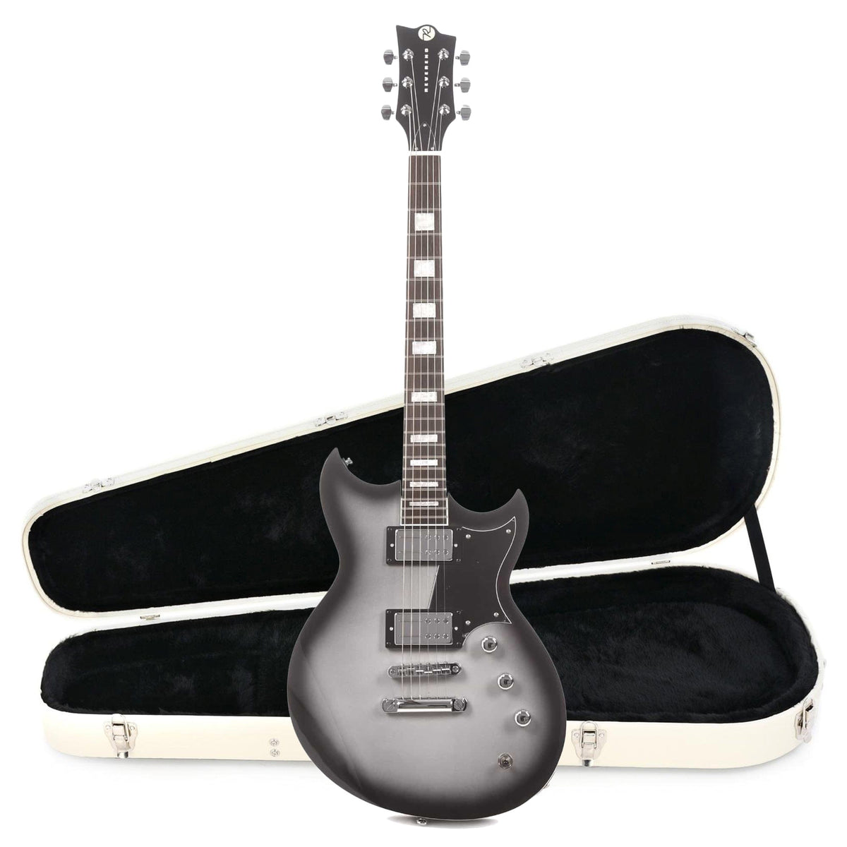 Reverend Sensei RA Silver Burst Hardshell Case Bundle - MusicMarket
