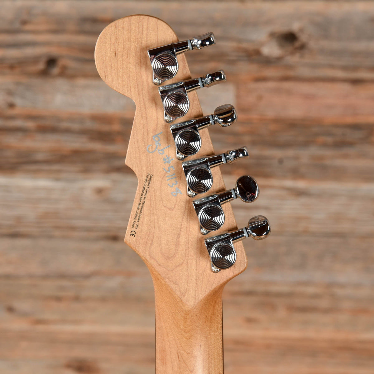 Reverend Six Gun HPP Chronic Blue - View 7 | MusicMarket