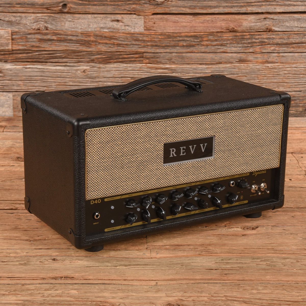 Revv Dynamis D40 2-Channel 40-Watt Guitar Amp Head - MusicMarket