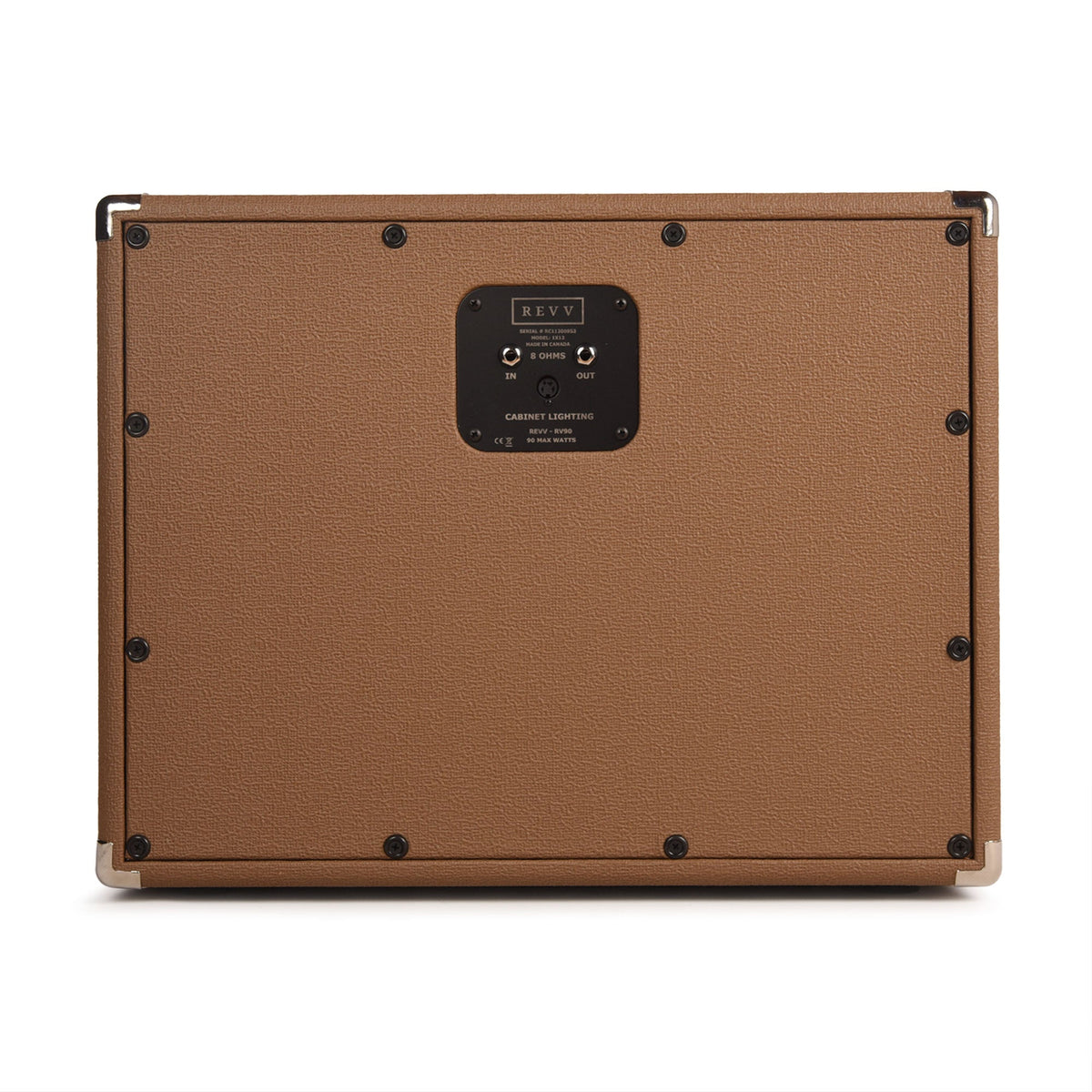 Revv 1x12 Joey Landreth Edition Brown Face Speaker Cabinet - View 4 | MusicMarket